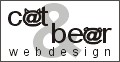Cat @ Bear webdesign logo